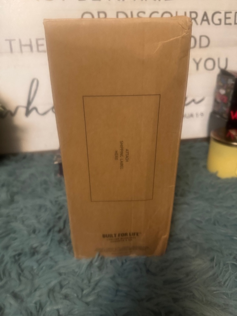 Brand new! Stanley Pink Tumbler with Black Monogram Accents - Picture 6 of 6